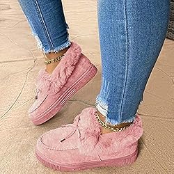 TINSTREE Winter Flat Boots Warm Durable Shoes