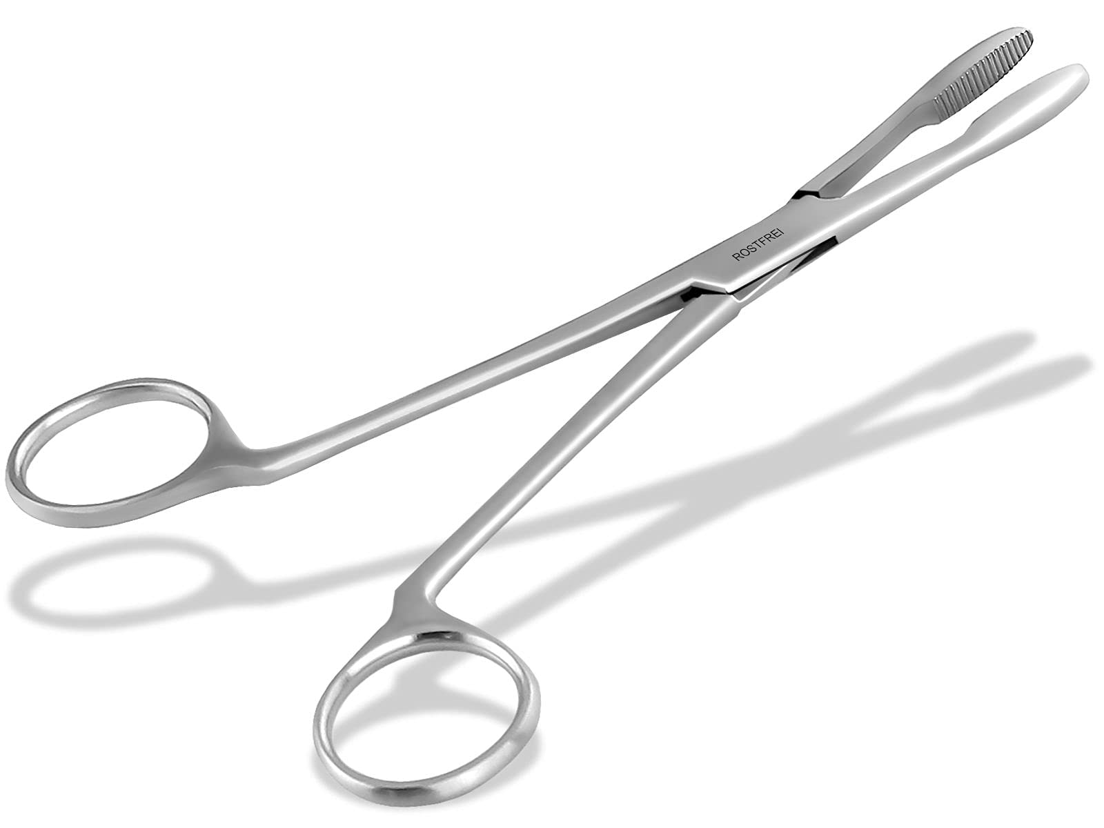 InstrumenteNrw Plucking Pliers for Dog Ears, Hair Tongs, Dog Hair Plucking Pliers, Pet Hair Remover, Stainless Steel, Rustproof with Inner Teeth, without Lock in Professional Quality (14 cm)