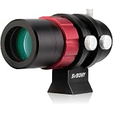 SVBONY SV165 Guide Scope, 30mm Focal Ratio F4 Mini Finder and Guide Scope | for SV305C Pro, Compatible with ZWO/ QHY/ Orion/ Astronomy Telescope Auto Guiding Cameras, for Deep Sky Astrophotography