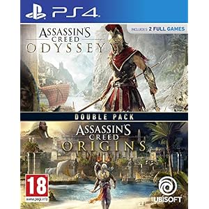Double Pack: Assassin’s Creed Odyssey + Assassin’s Creed Origins – PlayStation 4 [Edizione: Spagna]