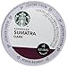 Starbucks Sumatra, K-Cup for Keurig Brewers, 54 Count