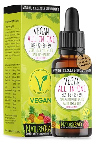 Deal entdeckt: Vegan All-in-One Tropfen - Vitamin... für 20,99€ Zum Angebot!