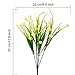 Hicarer 6 Pieces Artificial Fake Flowers Decor Faux Yellow Daffodils Artificial Plants for Home Garden Decorations