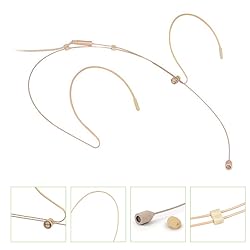 Haoin Headset Microphone Double Over Ear Earset