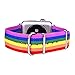Bandmax Compatible with Rainbow LGBT Apple Watch Bands 42MM 44MMN Nylon Fabric Sport Straps Women Men Gay Pride Replacement Wristband Accessories Metal Buckle Compatible with iwatch 7/6/5/4/3/2/1