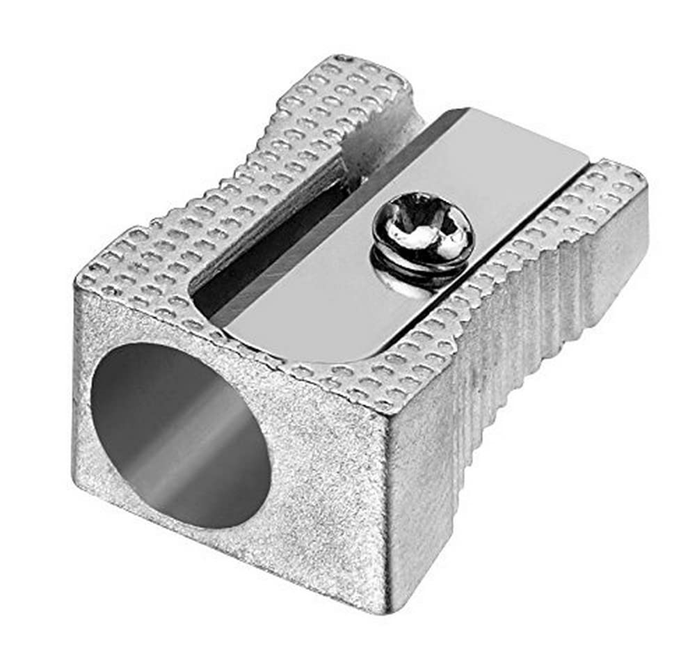 Westcott 14210 I Single Hole Sharpener Metal Wedge Shape, Pack of 20