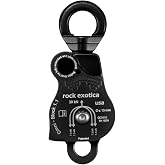 Rock Exotica SwivaBiner Carabiner &ndash; Integrated Swivel and 3-Stage Locking Gate &ndash; Heavy Duty, High-Performance Carabiner for Climbing, Rigging &amp; Rescue &ndash; Made in The USA