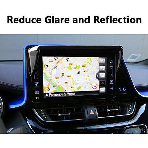 LFOTPP Vehicle Navigator Sunshade Visor for 2018 C H R NGX50 ZYX10 RAV4,Glare Vision Shield, GPS Navigation Sun Hood Anti Reflective,Block Sunlight Block Sun Glare