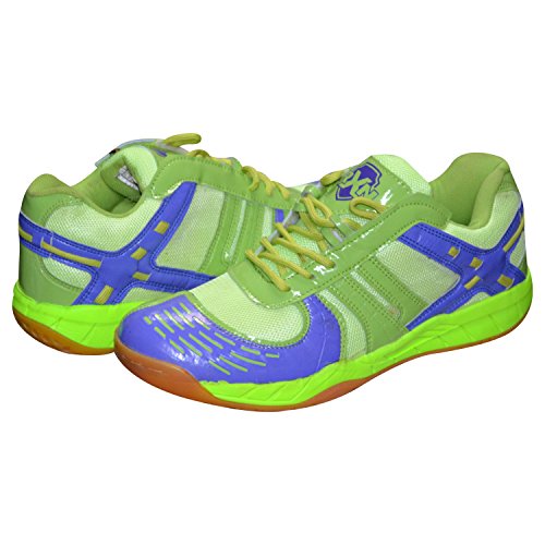 Rxn badminton shoes 8 purple-green