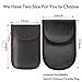 Faraday Bag Key Fob Signal Blocking, Faraday Cage Protector RFID Blocking, Nano Car Key fob Case Pack of 2, Waterproof, Carbon Fiber Texture,by Enjoyee