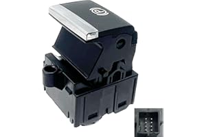 DEVMO Electronic Auto Hand Brake Button Parking Switch Compatible with 2016-2018 Civic Replaces 35355-TBA-A01