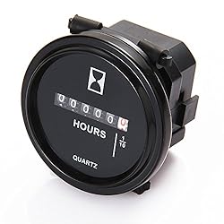 Searon 2“ Round Hour Meter 6~80VDC Automotive