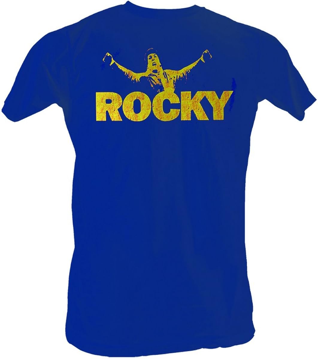 Rocky Training Mens TShirt in Navy Clothing