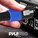 Speakon to Speakon Audio Cord - 50 ft 12 Gauge Male Speakon Connector to Male Speakon Connection, Black Heavy Duty Professional Speaker Cable Wire - Delivers High Quality Sound - Pyle Pro PPSS50