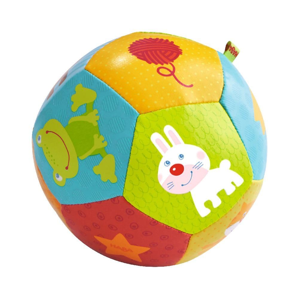 HABA Soft Baby Ball Tummy Time & Sensory Play - 4.5