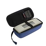Khanka EVA Hard Case Travel Carry Bag for Bose Soundlink Mini Bluetooth Portable Wireless Speaker 1 I / 2 II and Wall Charger and Charging Cradle / Fits Bose Silicone Soft Cover. (Blue)