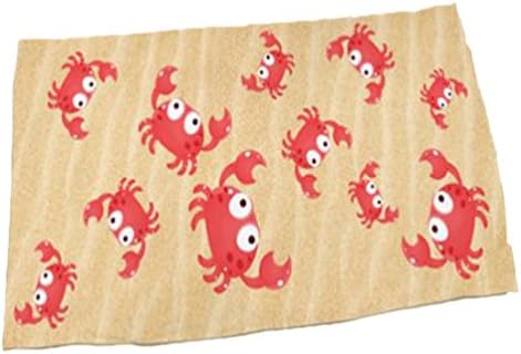 LanS Active Print Quick-drying Beach Towel 3D Beach Crab Beautiful Fashion Polyester Beach Towel 3D Digital Print Bath Towel