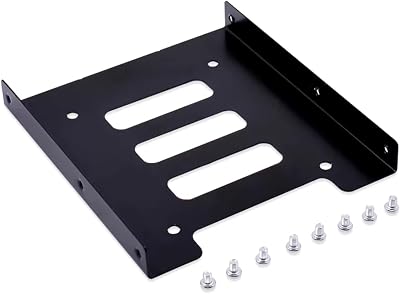 AAA PRODUCTS Metal 2.5" to 3.5" Hard Drive Mounting Adapter Bracket for SSD HDD