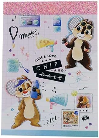 セール商品 チップ デール メモ帳 ミニメモ Sporty ディズニー グッズ キャラクター 通販 カミオジャパン 文房具