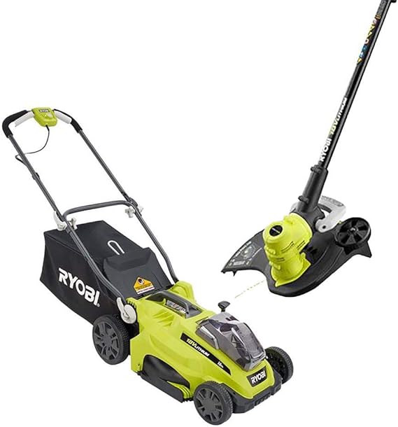 Ryobi ONE+ Cordless Lawn Mower & Trimmer and Edger Kit