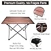 Erago Portable Folding Premium Camping Table,Lightweight&Backpack, Appropriate for Dining & Cooking, Hiking, Camping, Picnic,Beach, Outdoorthumb 1