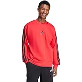 adidas mens Essentials Fleece 3-stripes Sweatshirt