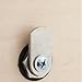 FJM Security Products 7910-K10-HRH-WHT Combi Cam E Electronic Cabinet Lock, White