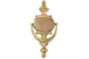 Brass Accents Imperial Door Knocker, 8"/A03-K4002-605, Polished Brass