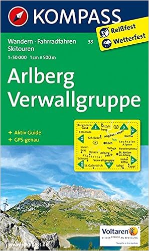Arlberg Verwallgruppe Wanderkarte Mit Aktiv Guide Radrouten Und Alpinen Skirouten Gps Genau 1 50000 Kompass Wanderkarten Band 33 Amazon De Kompass Karten Gmbh Bucher Arlberg Verwallgruppe Wanderkarte Mit Aktiv Guide Radrouten Und Alpinen Skirouten Gps Genau 1 50000 Kompass Wanderkarten Band 33 Amazon De Kompass Karten Gmbh Bucher