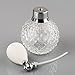 White Short Spray Atomizer Refillable Vintage Crystal Perfume Bottle Gift by VERY100 (100ml)