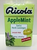Ricola Swiss Herbal Sugar-free Apple Mint Hard Candy x 5 packs