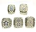 Dallas Cowboys Super Bowl 5 Ring Set 1971 VI, 1977 XII, 1992 XXVII, 1993 XXVIII, 1995 XXX