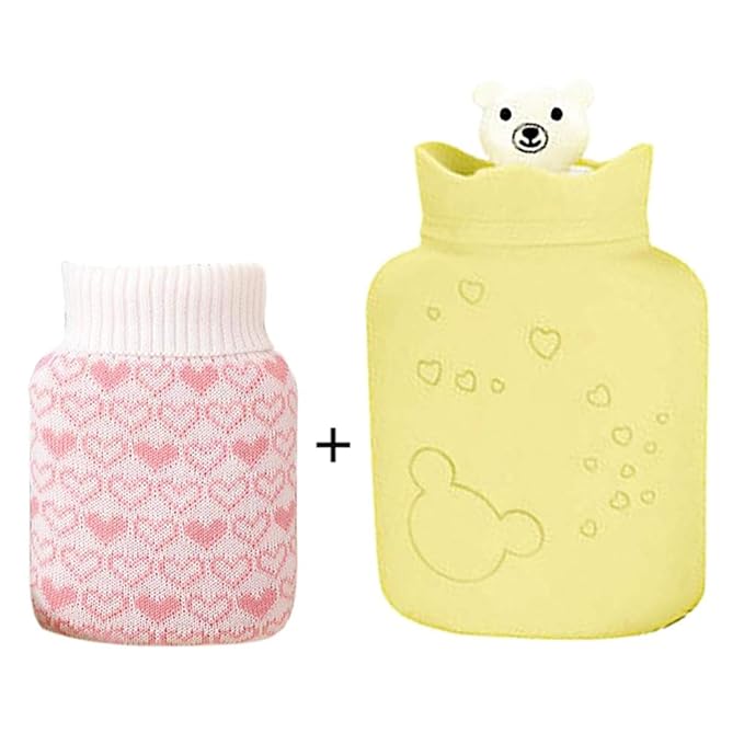 XWGlory Cute Cartoon Bear Pattern Silicona Microondas Calefacción ...