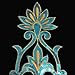 5pcs Sky Blue Big Flower Sequins Embroidered DIY Applique Iron Patches