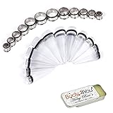 Taper Kit with Balm 25 Pieces Tapers and Plugs Gauges kit 00G-20mm Inch Huge Gauges Ear Stretching Kit