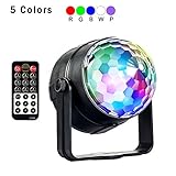 Party Lights Disco Ball, 5W RGBWP LED Magic Crystal
