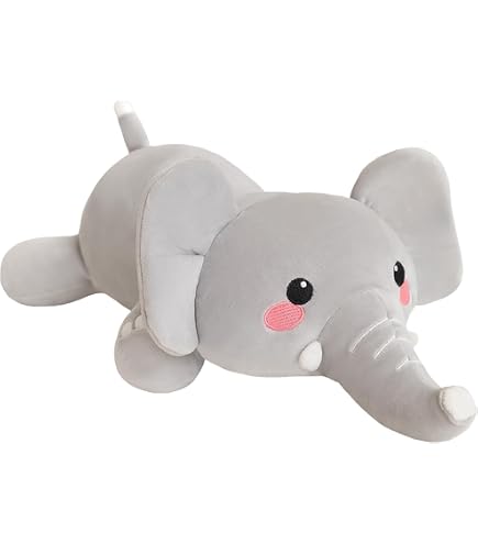 Wild Republic Earthkins Mini African Elephant Plush – 8 Inch, Eco-Friendly, Biodegradable Stuffed Animal Toy - View #3