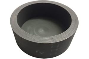 OTOOLWORLD OTOOLWORLD 99.9% Purity Graphite Evaporating Dish Graphite Evaporation Crucible Cup Graphite Distillation Bowl (50x13MM)