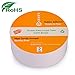 50% thicker! ECO-Friendly Double Sided Tape Fabric- 2 Inch by 75 FT - Multi-Purpose Carpet Tape Removable Anti Slip Heavy Duty Underlayment Adhesive for Indoor and Outdoor, Wood Floors, Area Rug,Stair