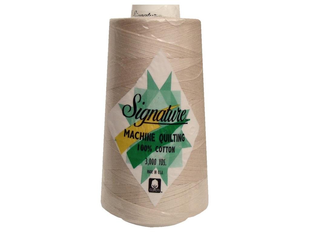 Signature Thread 100% Cotton Quilt Thread 3000 Ivory