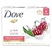 Dove Beauty Bar Soap 8 Bars Rejuvenating Pomegranate & Hibiscus Tea, for Revitalized Skin, Refreshes Skin 3.75 oz