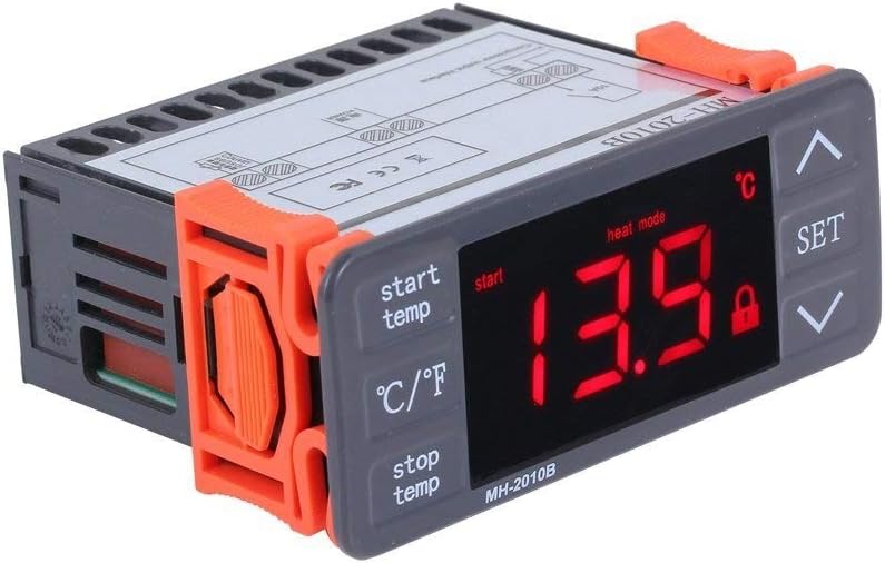 LONGJUANC Relay Digital Temperature Controller Ac220V Digital LED