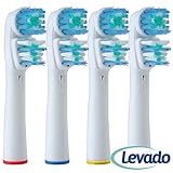 Ultimate Oral B Braun Replacement Brush Heads- Oral-B Dual Clean Electric Toothbrush Generic Brushes- Compatible w/ Oralb Pro 1000, 7000, 8000, 9000, 1500, 5000, 8900, 6000, 3000 & for Kid