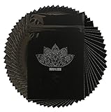 [25 Pack] The Indigo and Herb Sealed and Re-useable, Smell Proof, Odor Proof, Leak Proof Baggies
