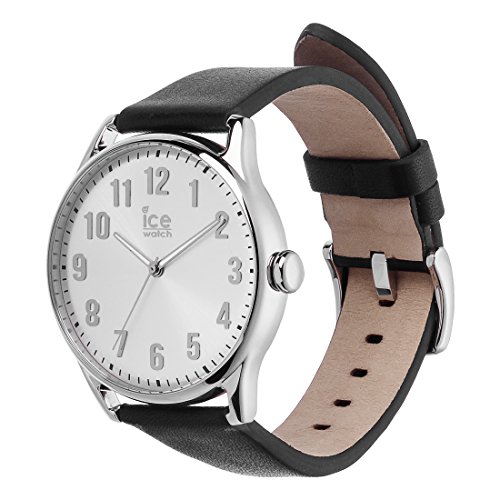 Ice-Watch - ICE time Black Silver - Reloj nero para Hombre con Correa de cuero - 013042 (Large) - Imagen 3