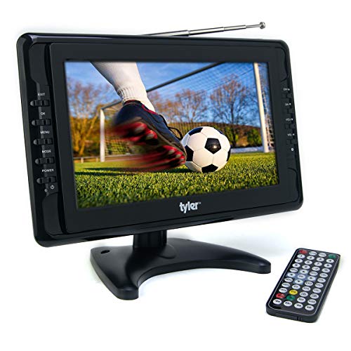 Tyler 10” Portable TV LCD Monitor 1080P Rechargeable Lithium Battery
