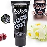 Blackhead Remover Mask,Cleansing Blackhead Mud Face Mask,Peel off Strip Mask For Face Nose Acne Treatment Acne Oil Control(60g)