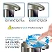 Automatic Soap Dispenser, LOVIN PRODUCT Auto Sensor Touchless Soap Dispenser with Brushed Stainless-Steel, Fingerprint Resistant Coating, and Waterproof Base Perfect for use in Bathrooms. (1 PACK)