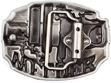 thin blue line belt buckle