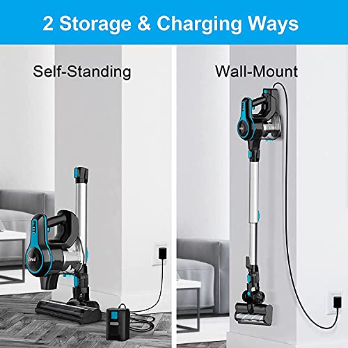 INSE Cordless Vacuum Cleaner Lightweight Powerful Suction Stick Vacuum